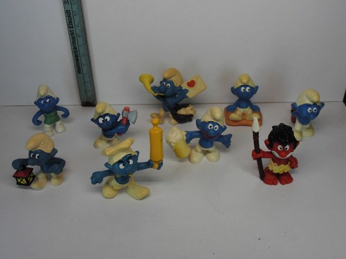 Set7 schlumpf smurf - set7-,