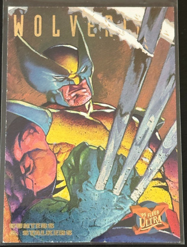 Wolverine 1995 fleer - wolverine, x
