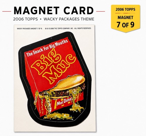 2006 topps wacky packages card - topps,