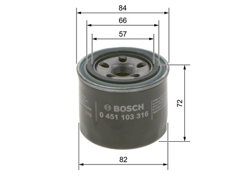 Bosch ölfilter 451 - 451, 316